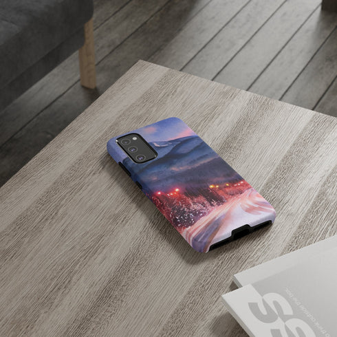 Christmas in Vail Colorado - Impact Resistant Phone Case